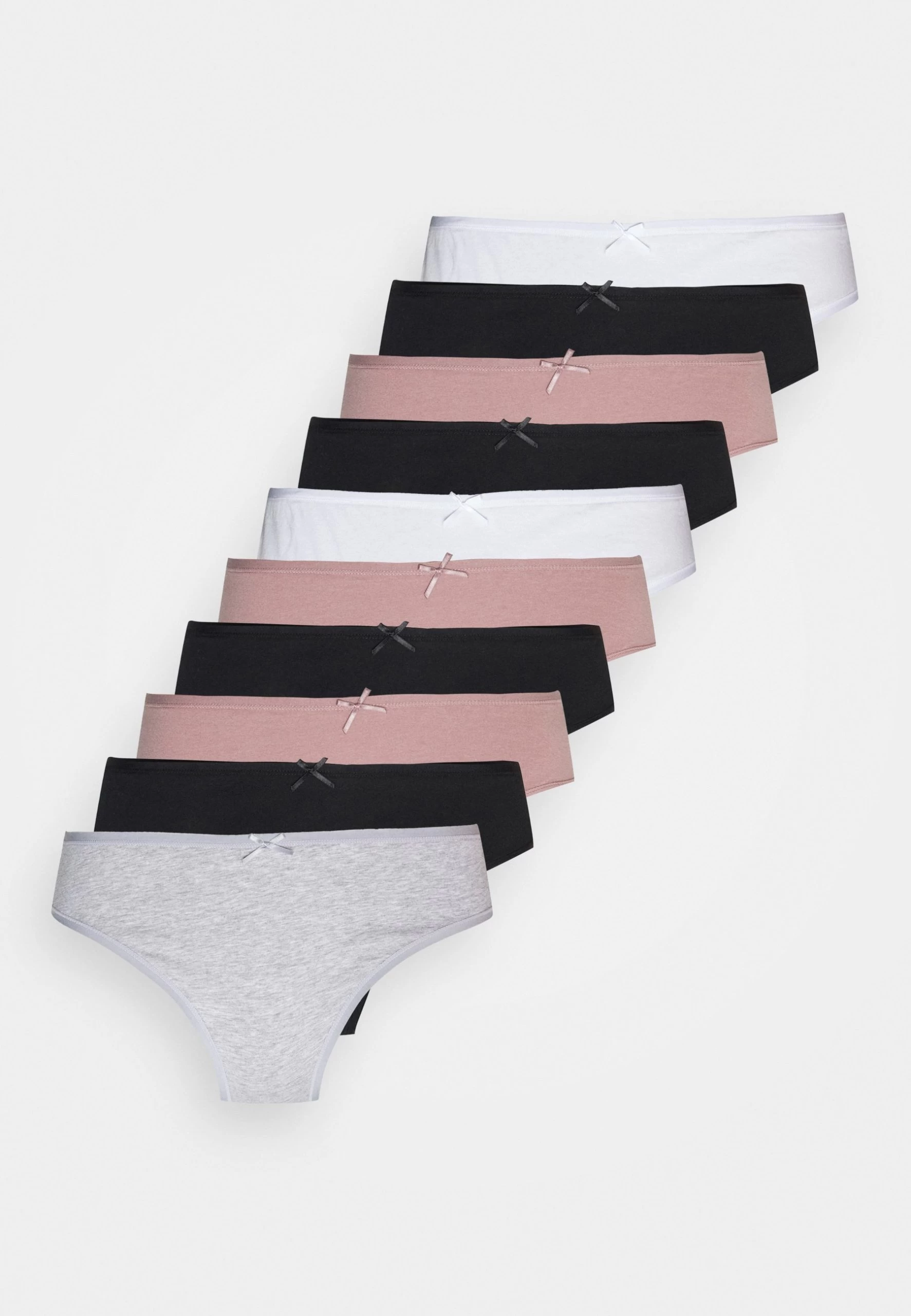 Anna Field Shannon 10 Pack Brief - Slip - Pink/Grey 3 Anna Field Shannon 10 Pack Brief - Slip - Pink/Grey