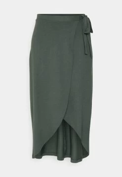 Anna Field Basic Wrap Over Midi Skirt - Jupe Trapèze - Light Green -Anna Field Magasin 01b03c6b375842bc8850908e3d5e14f2