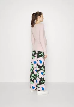 Pantalon Classique - Black/Pink/Green -Anna Field Magasin 0321c4d2cb544676bb2b66b8ae9b1ec4