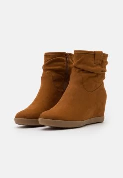 Anna Field Winter Boot - Bottines Compensées - Cognac -Anna Field Magasin 041703c38fe14e818aaaefef48ae5697