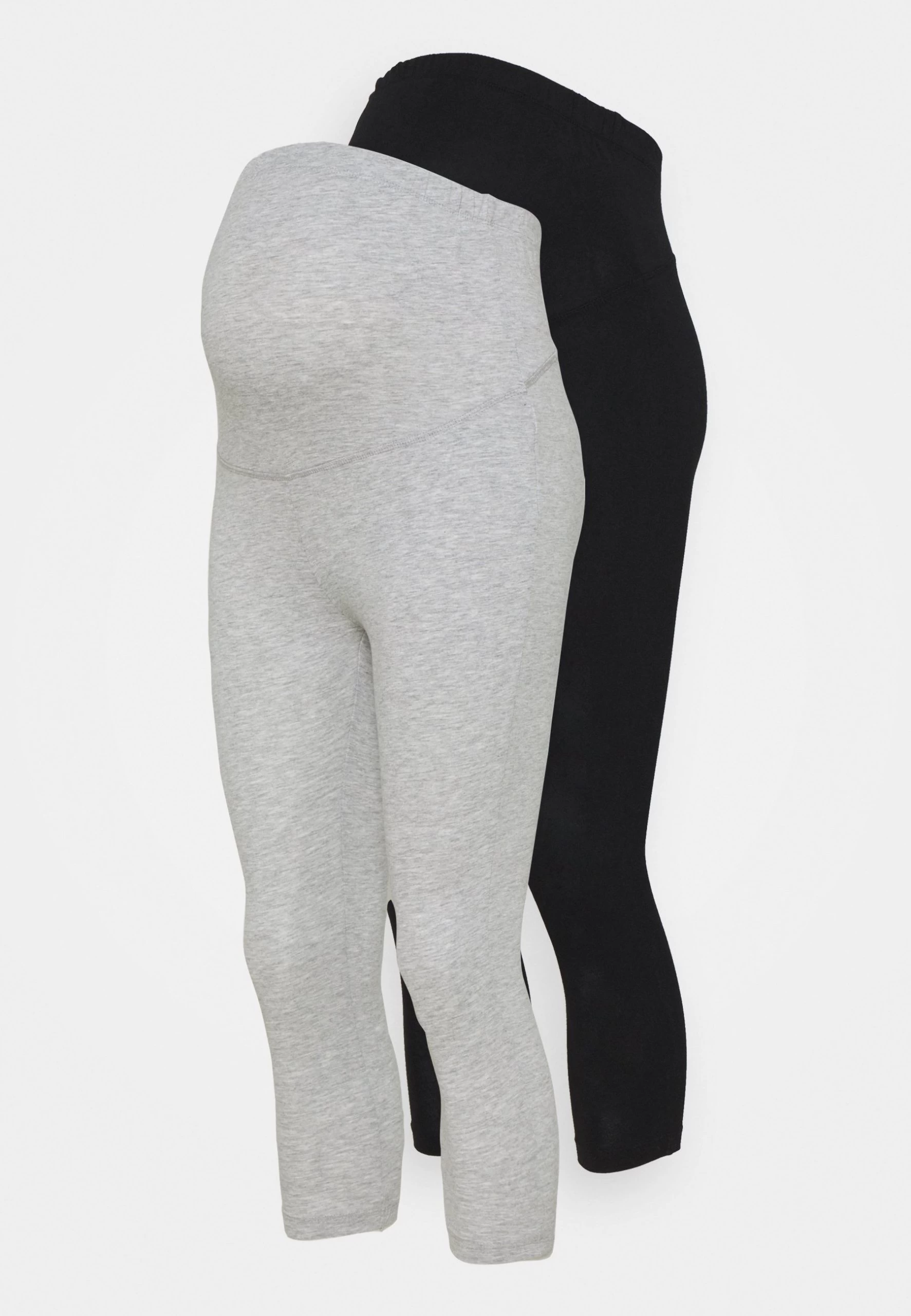 2 Pack Capri - Legging - Black/Light Grey 3 2 Pack Capri - Legging - Black/Light Grey
