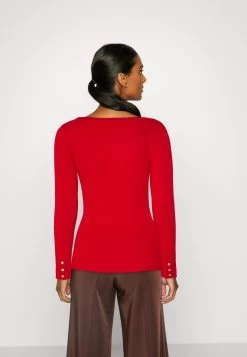 Anna Field Button Detail - Pullover - Red -Anna Field Magasin 0c1759738e564c48a0d3417bc62d187f