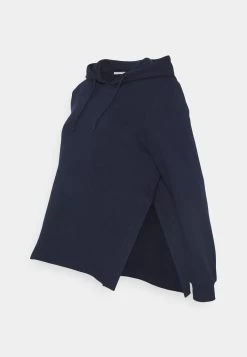 Nursing Hoodie With Slit - Sweat À Capuche - Dark Blue