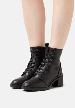 Anna Field Bottines À Lacets - Black