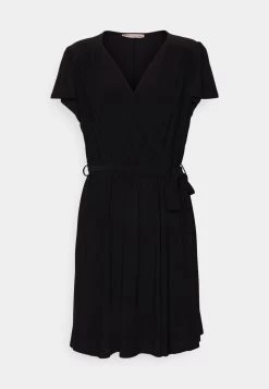 Frilled Cap Sleeves Flared Dress - Robe En Jersey - Black 10 Frilled Cap Sleeves Flared Dress - Robe En Jersey - Black -Anna Field Magasin 362bbdf9d64744cfa0f85eb27c00e199