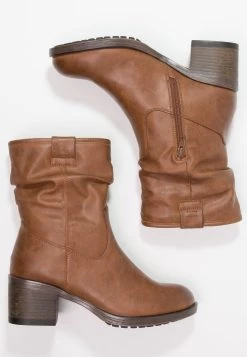 Anna Field Winter Boot - Bottines - Cognac -Anna Field Magasin 390584ecf6434fd885a612b6aed2e7f7