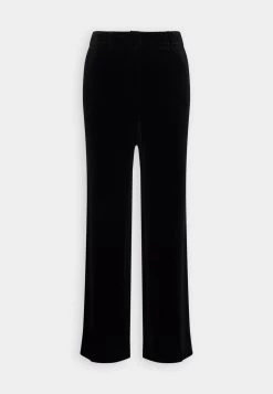 Anna Field Velvet Wide Leg Trousers - Pantalon Classique - Black -Anna Field Magasin 3918c441a20844558a77bfbac5fdb8f9