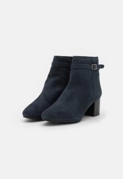 Anna Field Leather - Bottines - Dark Blue -Anna Field Magasin 42a14f7bac454cd1aa53a3e54044760a