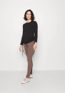 Leggings Maternity - Legging - Black - Mottled Dark Brown