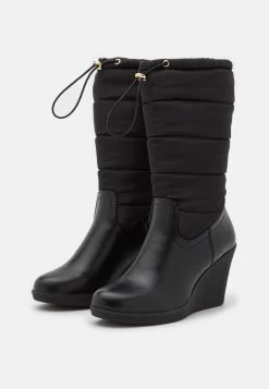Anna Field Winter Boot - Bottes Compensées - Black -Anna Field Magasin 44f1f15ed24b4bfe99b85edd67ffe9ed