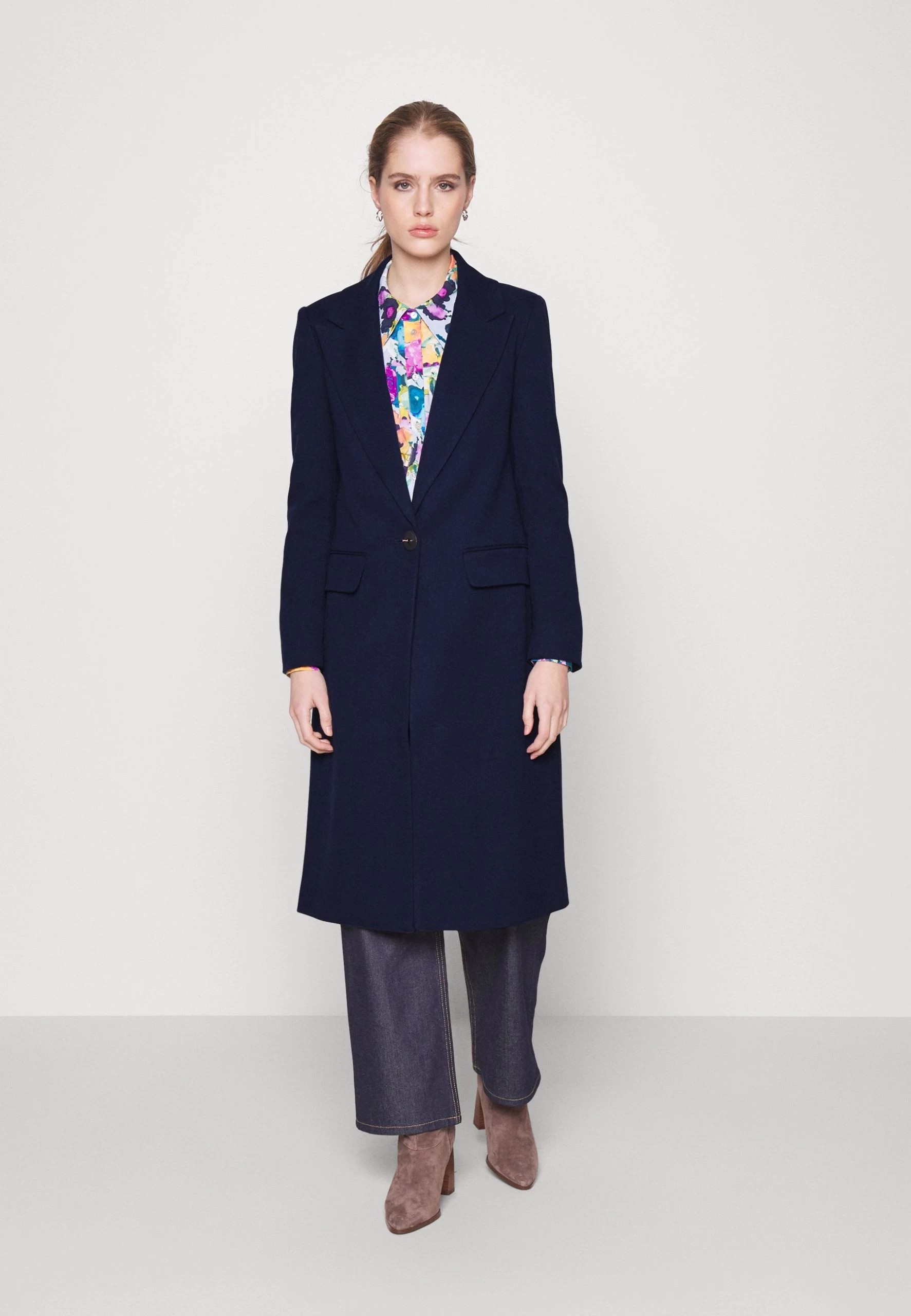 Manteau Classique - Dark Blue 3 Manteau Classique - Dark Blue