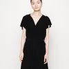 Frilled Cap Sleeves Flared Dress - Robe En Jersey - Black 2 Frilled Cap Sleeves Flared Dress - Robe En Jersey - Black -Anna Field Magasin 4818c925422d4cb6b5b7aca5f74fcba4