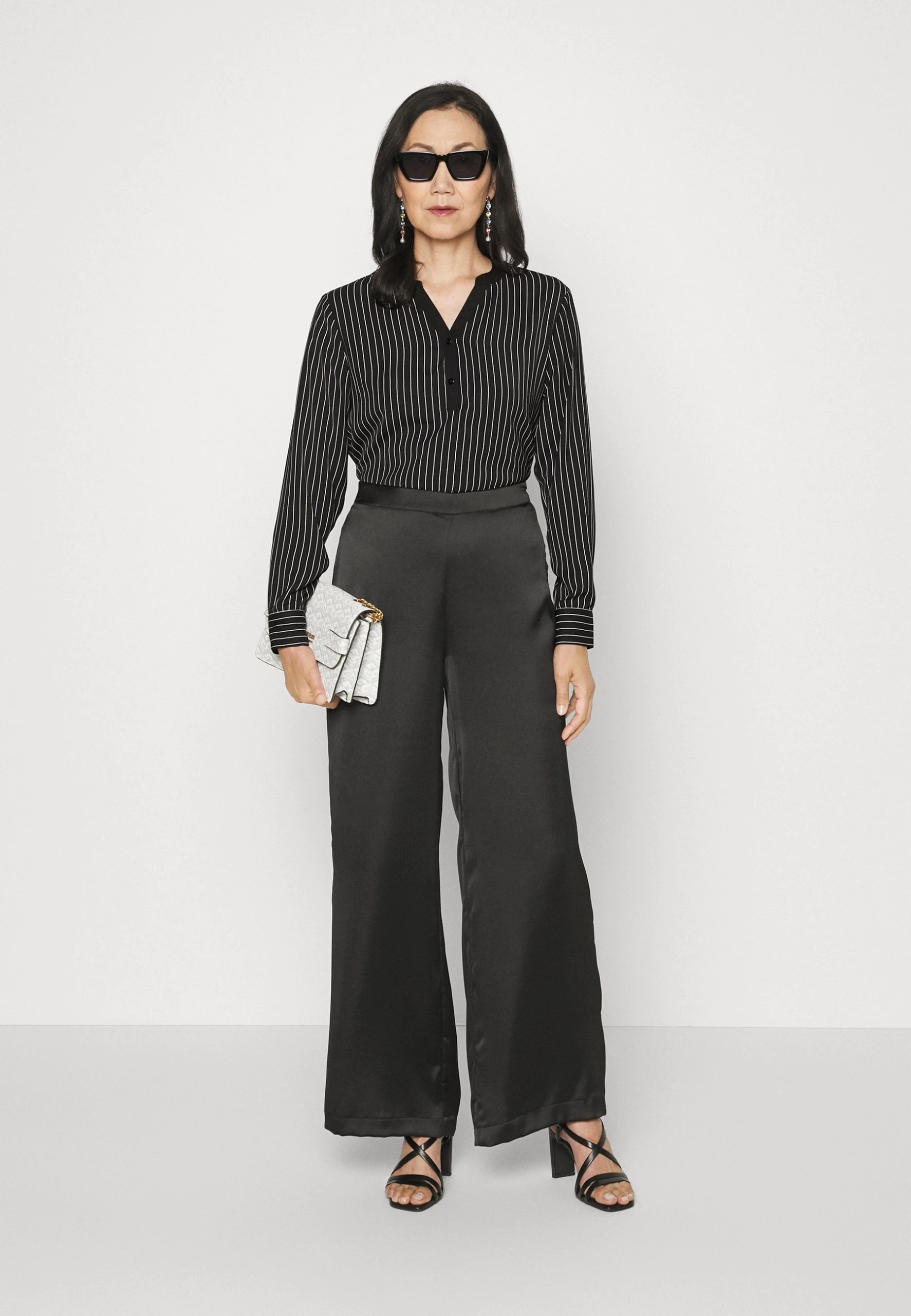 Anna Field T-Shirt À Manches Longues - Black/White 4 Anna Field T-Shirt À Manches Longues - Black/White – Image 2