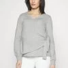 Sweat Zippé - Mottled Light Grey -Anna Field Magasin 53fe36eb30724d439c82c780f13f6918