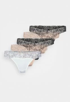 Anna Field 5 Pack - String - White/Nude -Anna Field Magasin 57cec8f7d23a45c7b789290c00c6c2e3