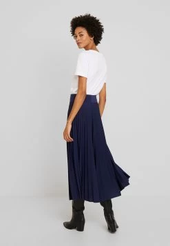 Anna Field Plisse A-Line Midi Skirt - Jupe Trapèze - Maritime Blue -Anna Field Magasin 5e377213776043ae87e0befe2a75e8ca