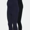 2 Pack Capri - Legging - Black/Dark Blue -Anna Field Magasin 71d8a281db664737a00876f4a064132c