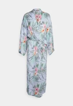 Anna Field Floral Robe - Peignoir - Blue -Anna Field Magasin 792a50311be84056929ce7ae41464dd6