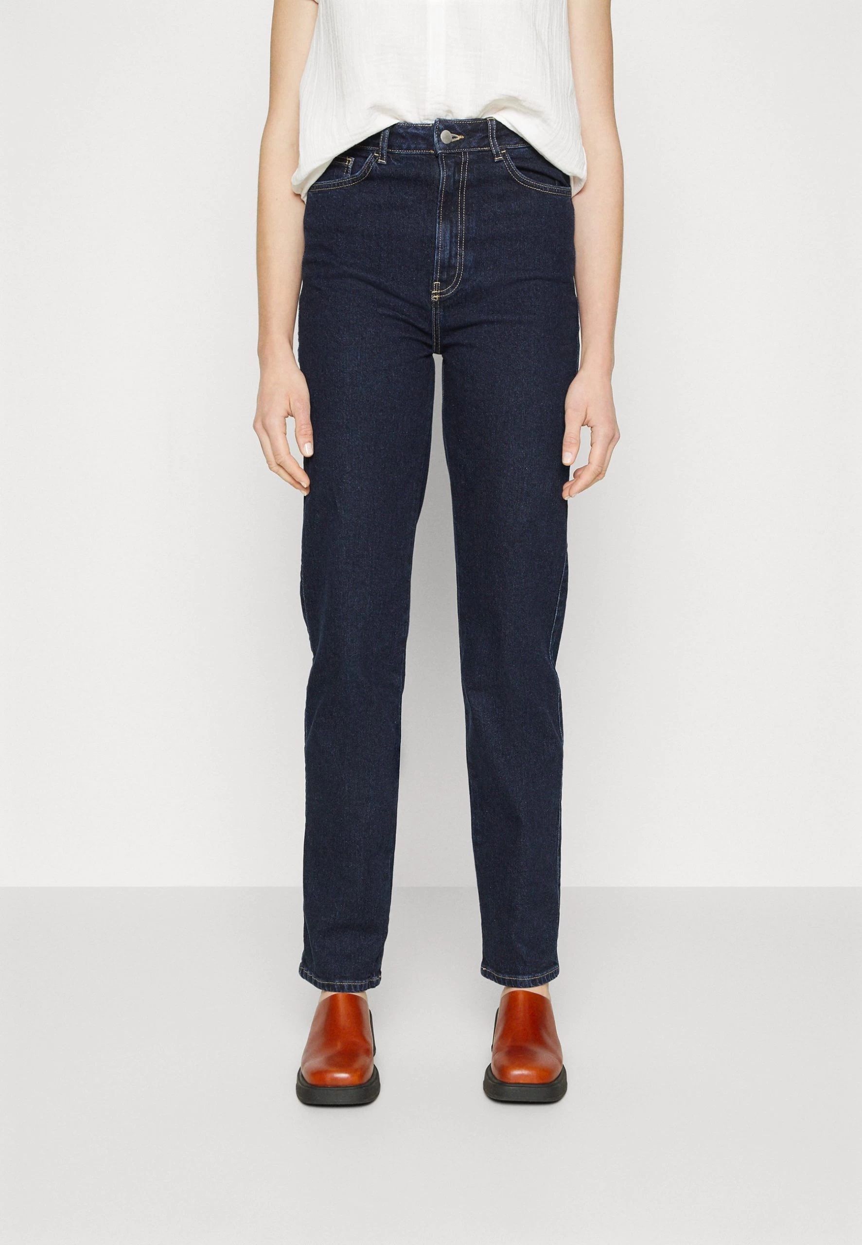Jean Droit - Dark Blue Denim 3 Jean Droit - Dark Blue Denim