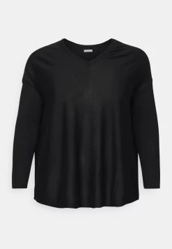 Plus Size - Pullover - Black -Anna Field Magasin 95605330ea934e3fb681062724015e44