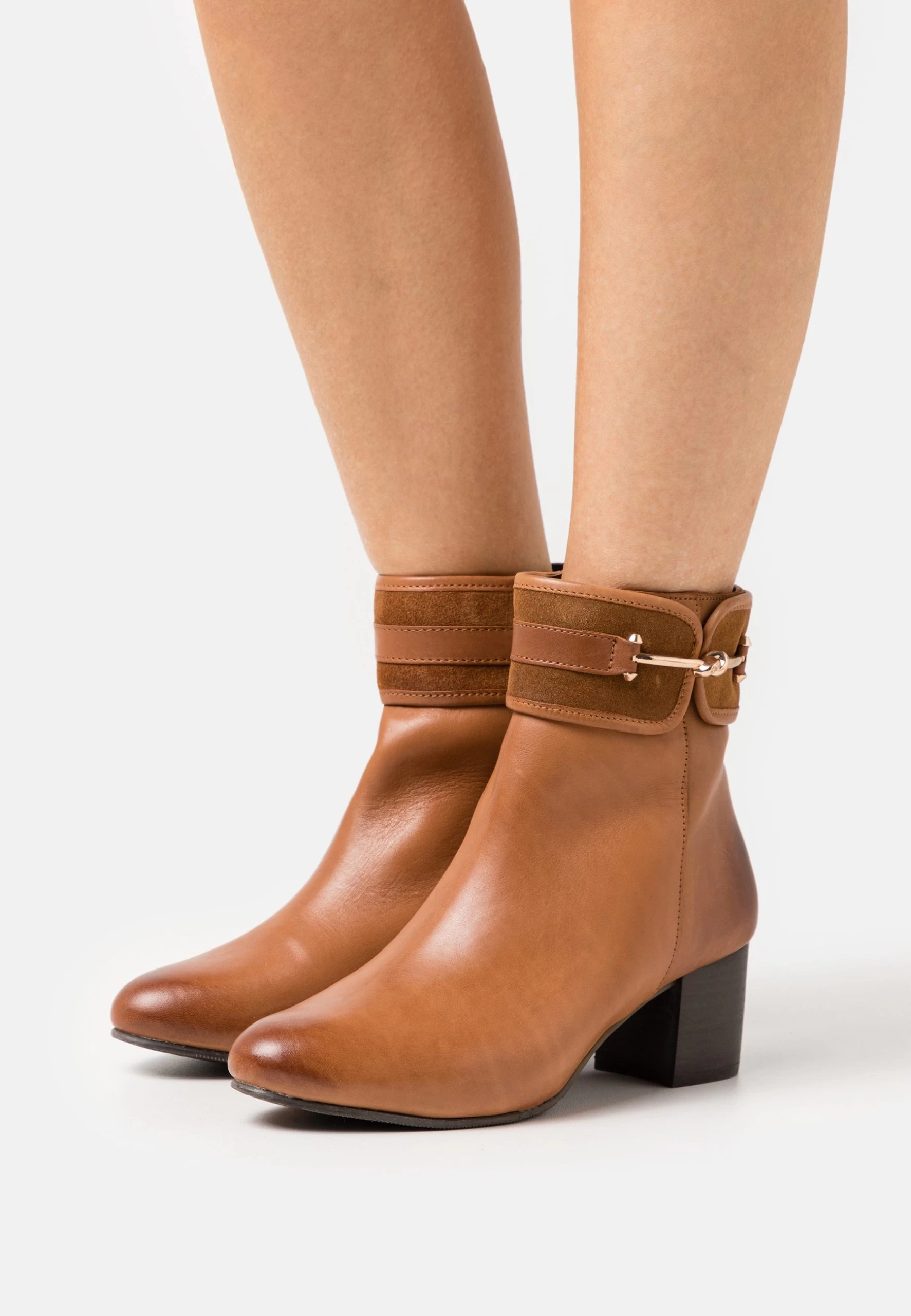 Anna Field Leather - Bottines - Cognac 3 Anna Field Leather - Bottines - Cognac