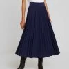 Anna Field Plisse A-Line Midi Skirt - Jupe Trapèze - Maritime Blue -Anna Field Magasin 9c4060d1a0304200b78aca3a1eb3f70e