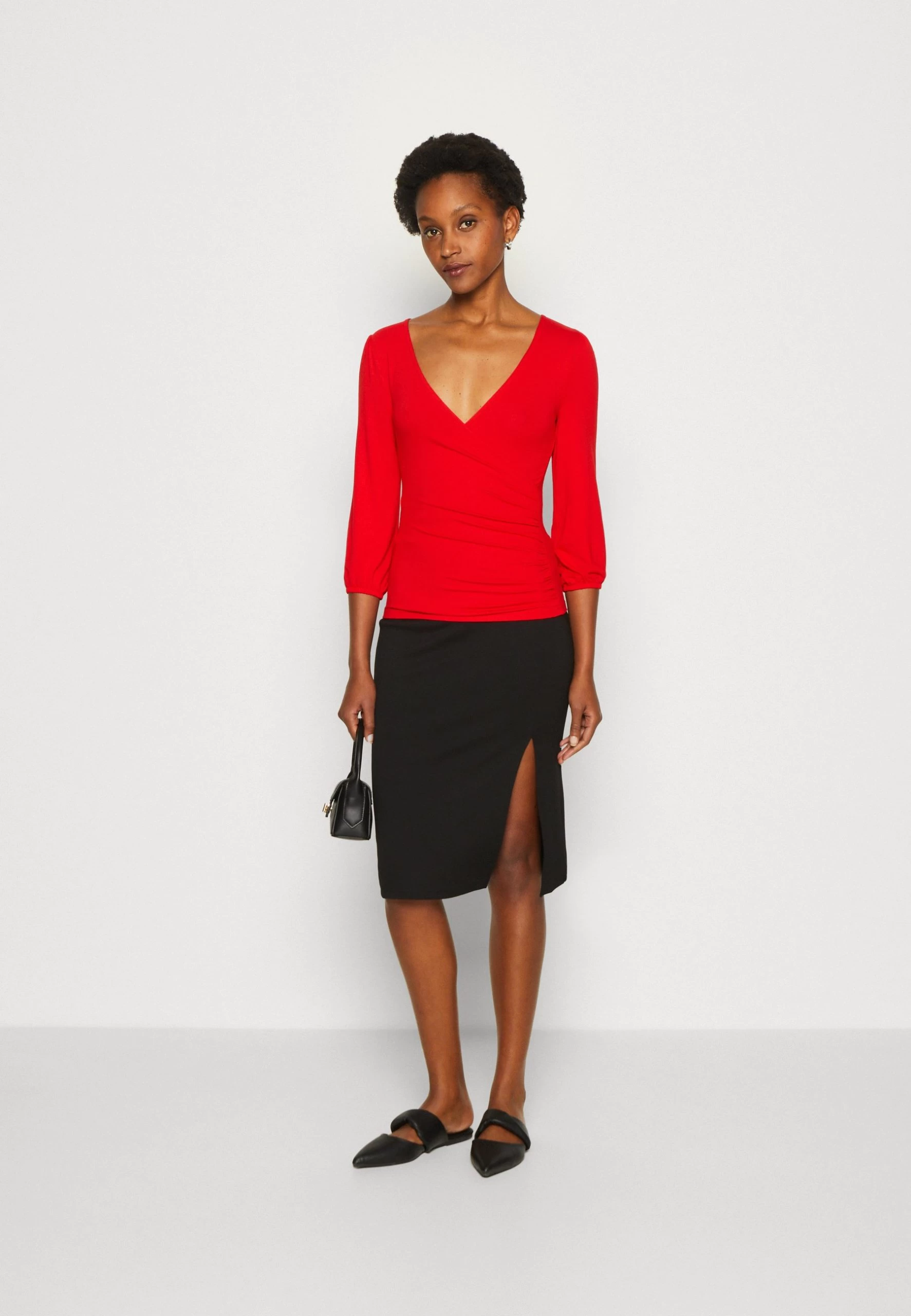 Anna Field T-Shirt À Manches Longues - Red 4 Anna Field T-Shirt À Manches Longues - Red – Image 2