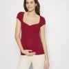 T-Shirt Basique - Dark Red -Anna Field Magasin 9f70739d8abd44168f4cdac52bd72c1a