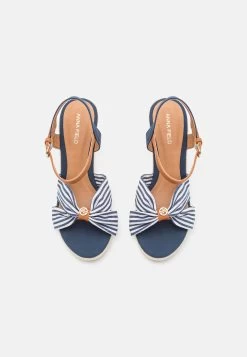 Anna Field Sandales À Talons Hauts - Dark Blue -Anna Field Magasin a76bcc586d834830b19c484ea84d9cb3