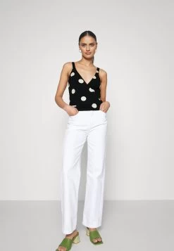 Anna Field Débardeur - Black/White -Anna Field Magasin a7adb764cac74b8d91d31c46cdcf6103