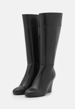 Anna Field Leather - Bottes Compensées - Black -Anna Field Magasin ad4a9c85b8a241a5b4cd5221ca1f3829
