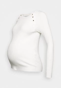 Nursing - Button Opening - Pullover - White 14 Nursing - Button Opening - Pullover - White -Anna Field Magasin b0bac29846cb4cf8947e4fd1ba03ab24