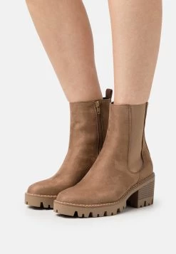 Anna Field Bottines À Plateau - Taupe