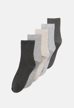 Anna Field 5 Pack - Chaussettes - Black/Grey