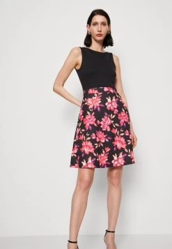 Anna Field Robe De Jour - Black/Red/Purple -Anna Field Magasin caf706ad829d404b8f05d808e3891496