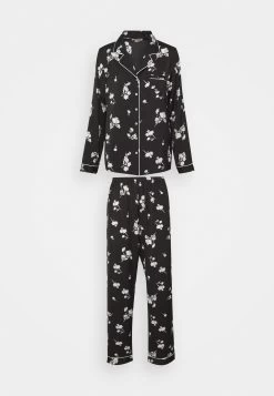 Anna Field Set - Pyjama - Black/Offwhite -Anna Field Magasin ce45f845024a4bf0905e3db5c428bd2b