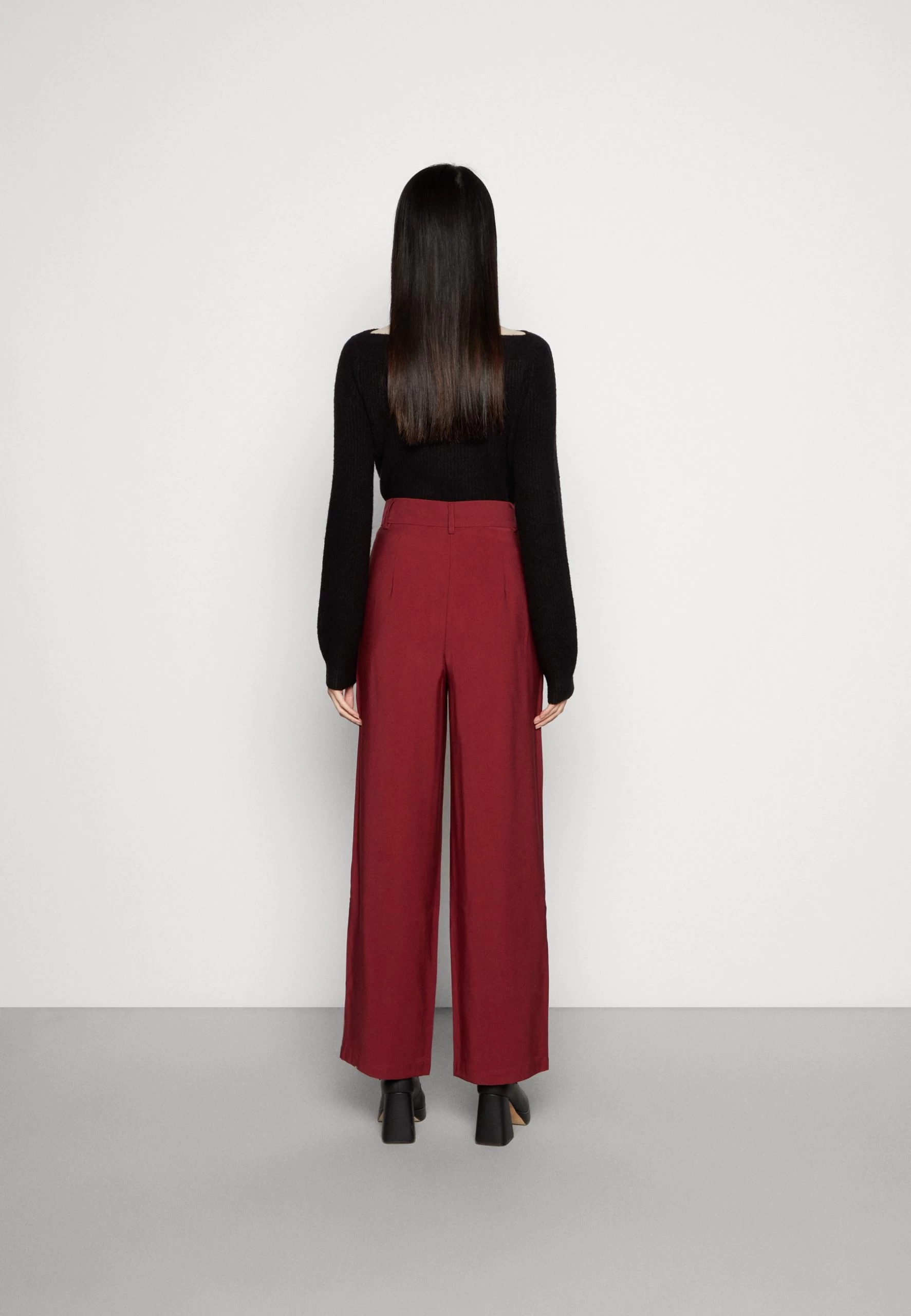 Anna Field Pantalon Classique - Bordeaux 5 Anna Field Pantalon Classique - Bordeaux – Image 3