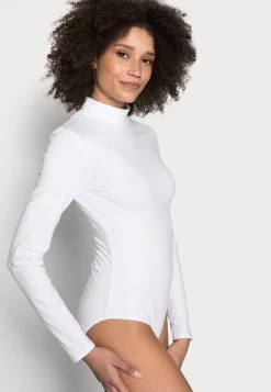 Anna Field Laura 2Pp High Neck Bodies - Body - White -Anna Field Magasin d7128f8e8c1c4fdfa9c84a9ea2b63c52