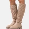 Anna Field Bottes À Plateau - Beige