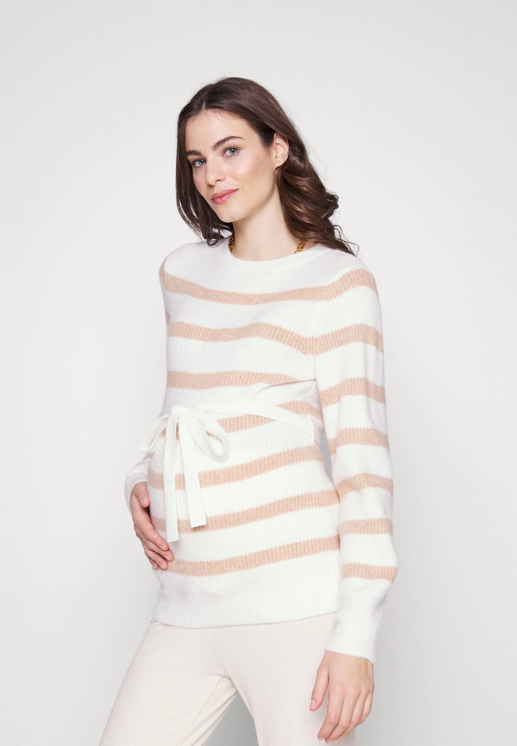 Pullover - White/Sand 3 Pullover - White/Sand