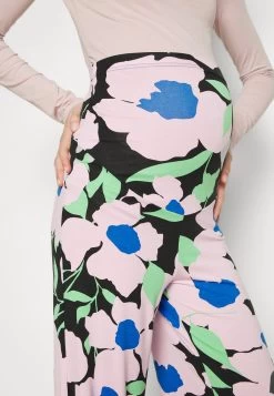 Pantalon Classique - Black/Pink/Green -Anna Field Magasin e2a4617e291d4d07a354654578b860f5