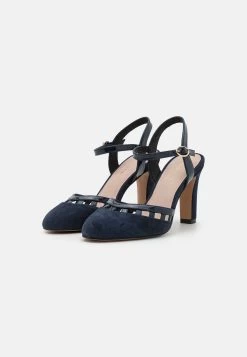Anna Field Leather - Escarpins À Talons Hauts - Dark Blue -Anna Field Magasin e528aeeb84c24ece87122005629b64e9