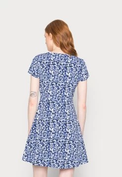 Anna Field Robe De Jour - Blue/White/Multi Coloured -Anna Field Magasin eddb226674194df1937c32ea666a7d81