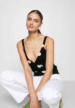 Anna Field Débardeur - Black/White -Anna Field Magasin ef9bd2e8042249a0a3f84c138d94ee20