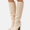 Anna Field Leather - Bottes À Talons Hauts - Beige -Anna Field Magasin f3c1a1786c284a9cb8579ea0536b20f8