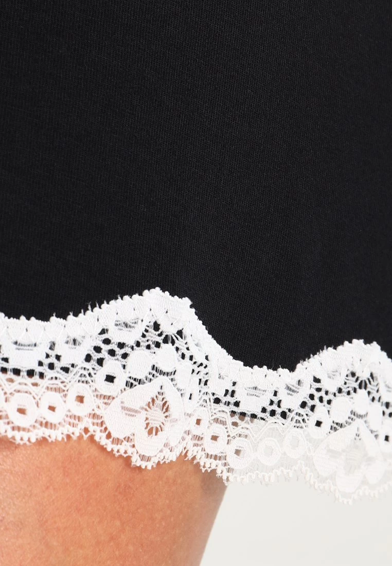 Anna Field Heidi Long Sleeves Viscose Nightdress - Chemise De Nuit / Nuisette - Black 8 Anna Field Heidi Long Sleeves Viscose Nightdress - Chemise De Nuit / Nuisette - Black – Image 6